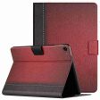 For Samsung Galaxy Tab A8 10.5 (2021)   X205   X200 Bi-color Splicing PU Leather Tablet Case with Stand Card Holder with Auto Wake   Sleep For Sale