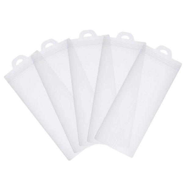 50Pcs   Pack Transparent Watch Self Seal Packing Bag Retailing Watch Storage Bag, Size: 21x8cm on Sale