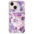 Flexible TPU Phone Case for iPhone 13 6.1 inch, Scratch-resistant Electroplating Splicing Marble Pattern IMD Phone Cover Cheap