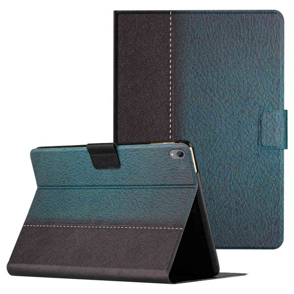 PU Leather Stand Case for Lenovo Tab P11 TB-J606F   Tab P11 5G, Bi-color Splicing Card Slots Protective Tablet Cover Online