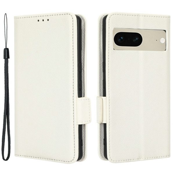 Drop-proof Phone Cover for Google Pixel 7 5G, Full Protection PU Leather Dual Magnetic Clasp Phone Case with Wallet Stand Online