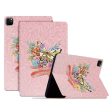 For iPad Pro 11-inch (2018)   (2020)   (2021) Protective Case Folio Flip Cover Butterfly Printed Shockproof Tablet Case with Stand Supply