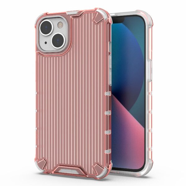 For iPhone 13 6.1 inch Anti-Scratch Slim Case PC+TPU Hybrid Shockproof Phone Protective Cover Online now