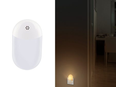 L801C Plug-in Night Light Light Sensor Control Brightness LED Night Light Wall Lamp Bedside Lamp Sale