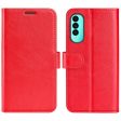 For Wiko T50 4G PU Leather Crazy Horse Texture Protective Cover, Book Style Wallet Stand Magnetic Clasp Phone Case Cheap