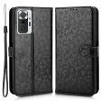 For Xiaomi Redmi Note 10 Pro 4G (Global)   (India)   Note 10 Pro Max 4G Folio Flip Dot Pattern Imprinted Phone Case Wallet Style PU Leather Full Protection Shell with Stand Online