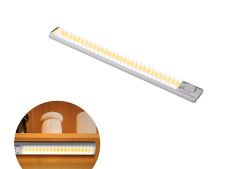 LEMONDA SMART A58 80 120 160LED USB Human Body Infrared Induction Light Lamp for Cabinet Wardrobe Kitchen Online Hot Sale