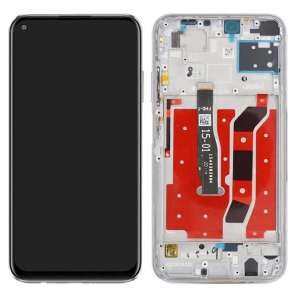 For Huawei Nova 7i Grade S LCD Screen and Digitizer Assembly + Frame Part (without Logo) Supply