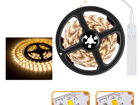 3m Waterproof LED Strip Light Battery Operated Human Body Induction Cabinet Light Bar Online