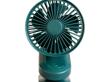 DR01 Clip-on Folding Rotating Fan USB Rechargeable Desktop Fan For Discount