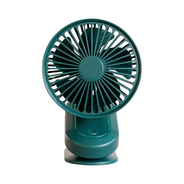 DR01 Clip-on Folding Rotating Fan USB Rechargeable Desktop Fan For Discount