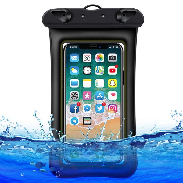 Floating Airbag Waterproof Bag for Under 7.2-inches Cell Phone Beach Pool Phone Dry Bag with Lanyard Supply