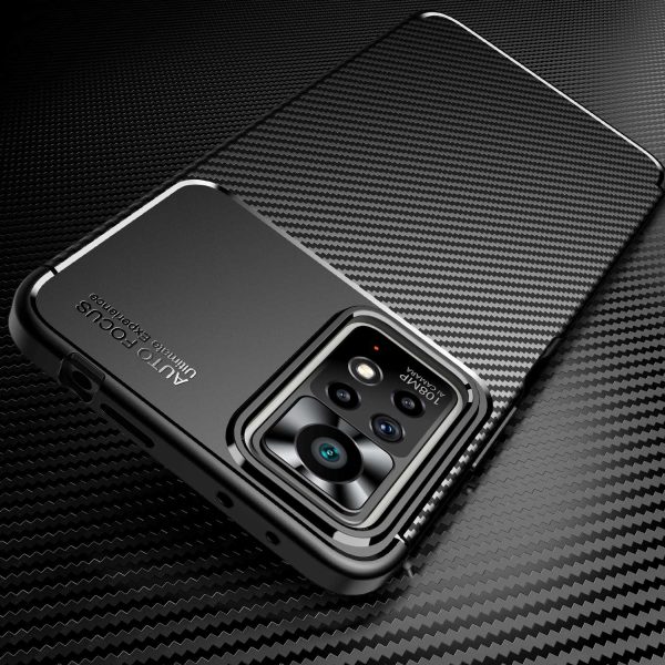 For Xiaomi Redmi Note 11 Pro+ 5G   Note 11 Pro 5G Carbon Fiber Texture Phone Cover Ultra Slim Soft TPU Back Case Cheap