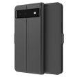 For Google Pixel 6 Drop-proof Magnetic Closure Phone Case Stand TPU + PU Leather Protective Folio Flip Phone Cover Fashion