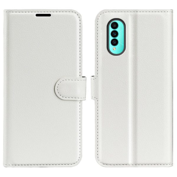 For Wiko T50 4G Litchi Texture Magnetic Clasp PU Leather Stand Phone Case Anti-scratch Wallet Protective Cover Online Hot Sale