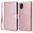 For Samsung Galaxy A03 Core KT Leather Series-3 Anti-wear Solid Color PU Leather Phone Case Detachable 2-in-1 Phone Stand Wallet Function Shell with Strap Cheap