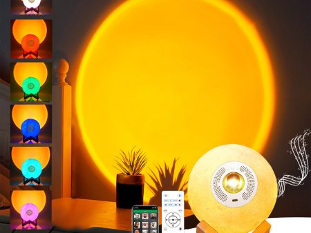 EQUANTU SQ175 Creative Moon Lamp Quran Speaker Kids Night Light 7 Colors LED 3D Star Moon Light with Stand for Quran Recitation Eid Mubarak Hajj For Cheap