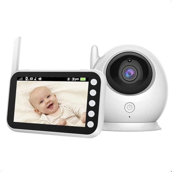 ABM100 4.3 inch LCD Baby Monitor Temperature Monitoring Lullabies 2 Way Voice Talk Baby Security IR Night Vision Video Camera For Discount