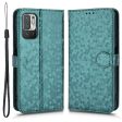 For Xiaomi Redmi Note 10T 5G   Redmi Note 10 5G   Poco M3 Pro 4G   5G Anti-fingerprint Imprinted Dot Pattern PU Leather Phone Case Wallet Stand Flip Lightweight Cell Phone Cover with Strap on Sale