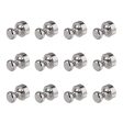 12Pcs D12x16mm Chess Shape NdFeB Magnet Metal Thumbtack Refrigerator White Board Office Magnetic Push Pins with Storage Box Online Sale