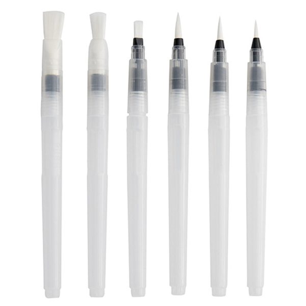 2102192 6PCS Student DIY Paintbrush Multipurpose Doodle Painting Brush Pen Set Ink Wash Painting Colored Brush For Sale