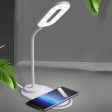 WTC-K32 10W Wireless Charging LED Desk Lamp Smart Eye Protection USB Folding Table Light For Sale