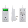 TS-3000 Thermoregulator Wireless Temperature Controller Thermostat Switch Timer Socket with Backlit Online now