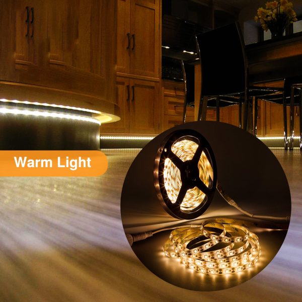 1m Waterproof LED Strip Light Battery Operated Human Body Induction Cabinet Light Bar Indoor Lighting Decor For Cheap