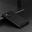 MOFI JK TPU Series-1 for Xiaomi 12 Lite 5G Brushed Surface Anti-fingerprint TPU Back Cover Carbon Fiber Phone Case For Discount