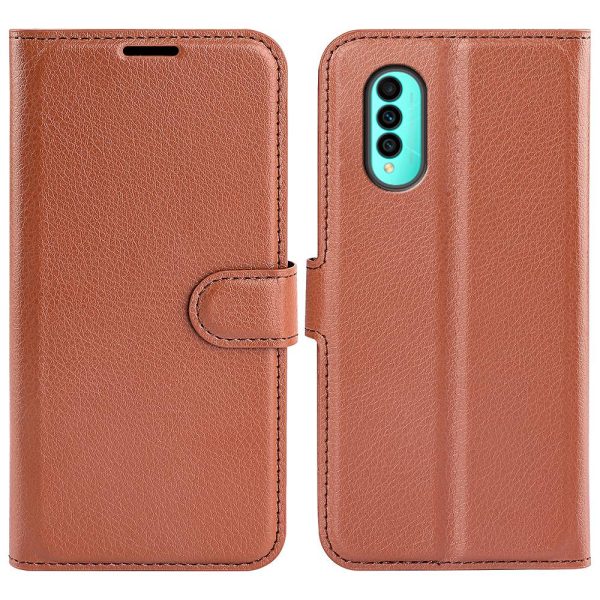 For Wiko T50 4G Litchi Texture Magnetic Clasp PU Leather Stand Phone Case Anti-scratch Wallet Protective Cover Online Hot Sale