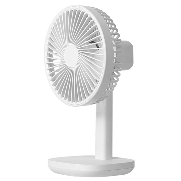 F6 4000mAh Oscillating Standing Desktop Fan 3-Speed Table Fan Mini Personal Fan for Home Office Bedroom Online