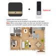 433MHz Wireless Smart Video Doorbell Chime Music Receiver Home Security Indoor Intercom Door Bell on Sale