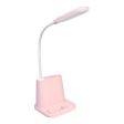 Dimmable Touch Control LED Table Lamp Reading Light with Pen Holder USB Charging Fan For Discount