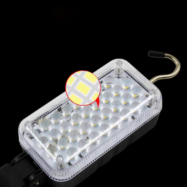 32 LEDs Magnetic Working Light Portable Flashlight USB Rechargeable Torch Hanging Hook Tent Lantern Auto Repairing Lamp Online