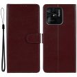 For Xiaomi Redmi 10C 4G Anti-scratch PU Leather Wallet Mobile Phone Case Covering Shell with Lanyard Cheap