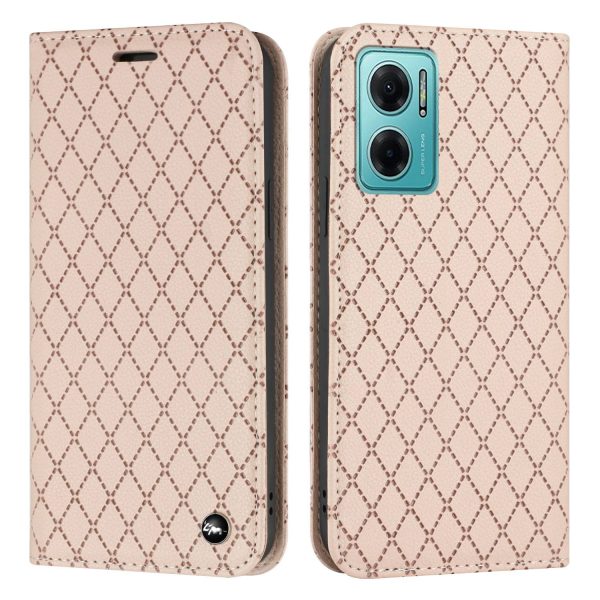 For Xiaomi Redmi 10 5G   Note 11E 5G   Redmi 10 Prime+ 5G Anti-scratch Litchi Texture Wallet Case Folio Flip Cover Rhombus Pattern PU Leather Stand For Sale