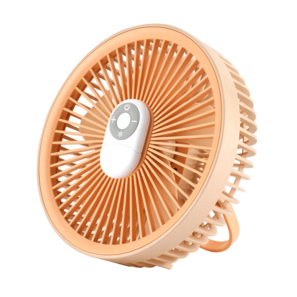 Q5 LJQ-131 4000mAh Remote Control Version - USB Desktop Fan for Outdoor Camping Hanging Fan Online