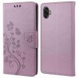 For Samsung Galaxy Xcover Pro 2 5G Imprinting Butterfly Flower PU Leather Stand Case Phone Wallet Cover Online Hot Sale