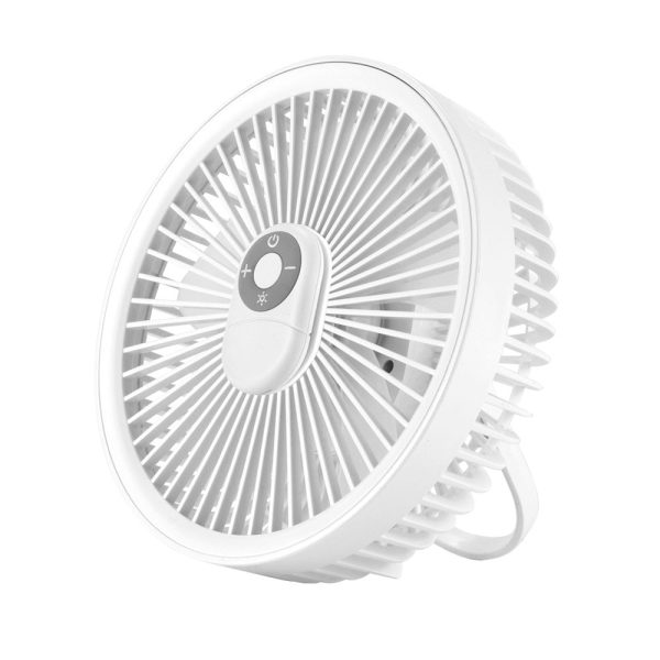 Q5 LJQ-131 4000mAh Remote Control Version - USB Desktop Fan for Outdoor Camping Hanging Fan Online