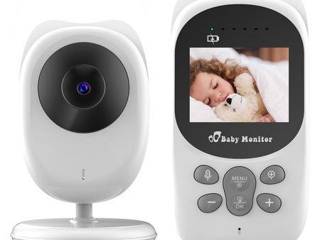 990 VOX Temperature Monitoring Lullabies Night Vision Long Range 2.4 Inch LCD Baby Monitor Wireless Camera Online Sale