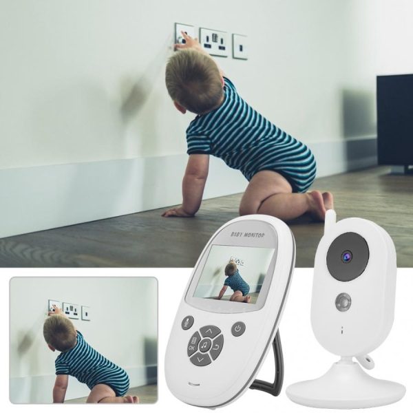 ZR302 2.4-inch Wireless Baby Monitor Night Vision Two Way Voice Talk Play Music Video Camera Cheap