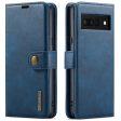 DG.MING For Google Pixel 7 Pro Detachable 2-in-1 Phone Case Split Leather Wallet Stand Drop-proof Protective Cover Fashion