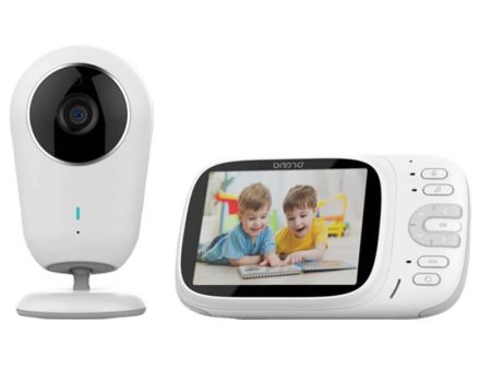 VB609 3.2 inch LCD Video Baby Monitor 2 Way Voice Talk Temperature Monitoring Night Vision Baby Security Camera on Sale