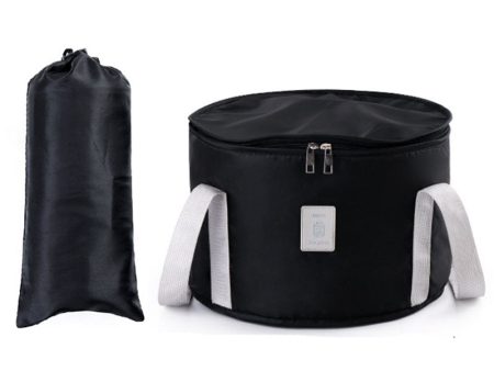 TB-0678 Small Size Portable Folding Water Bucket Travel Camping Hiking Water Holder Bag Washbasin with Lid Discount