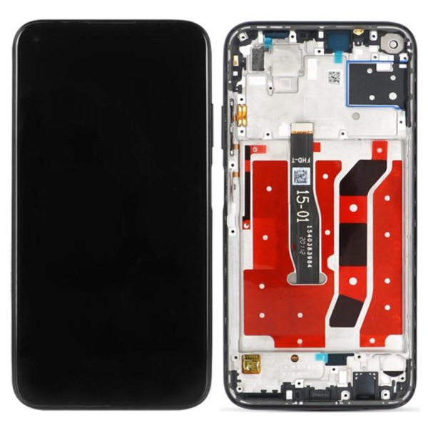 For Huawei Nova 7i Grade S LCD Screen and Digitizer Assembly + Frame Part (without Logo) Supply