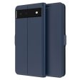 For Google Pixel 6 Drop-proof Magnetic Closure Phone Case Stand TPU + PU Leather Protective Folio Flip Phone Cover Fashion