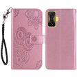 For Xiaomi Poco F4 GT   Redmi K50 Gaming 5G Folio Flip PU Leather Case Imprinted Owl Flower Pattern Phone Protective Cover with Wallet Stand on Sale