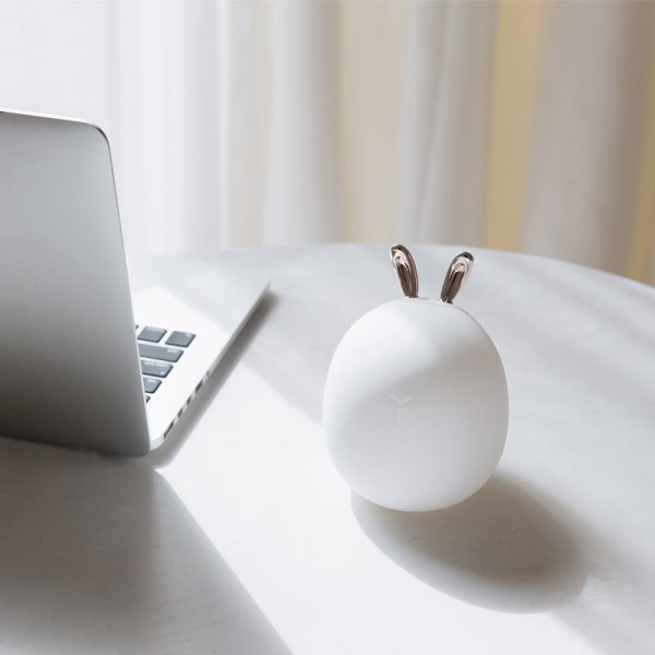 Antlers Rabbit Ears Decor Cute Rechargeable Soft Night Light Sleeping Lamp Online